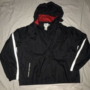 Rare vintage reflective Calvin Klein windbreaker